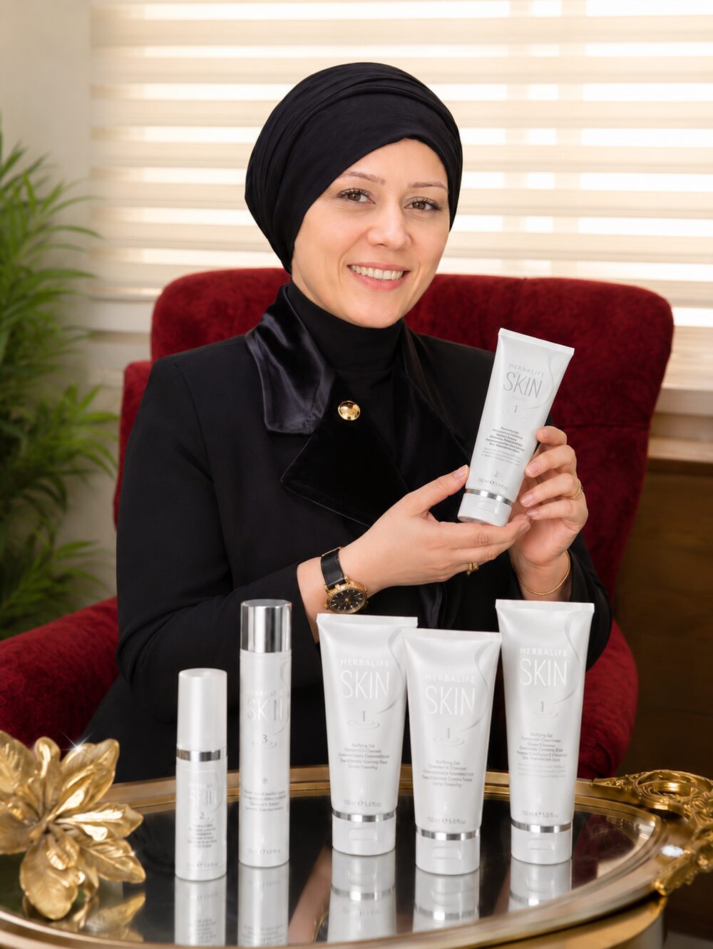 Herbalife SKIN cilt bakım serisi — temizleyici, serum ve nemlendirici